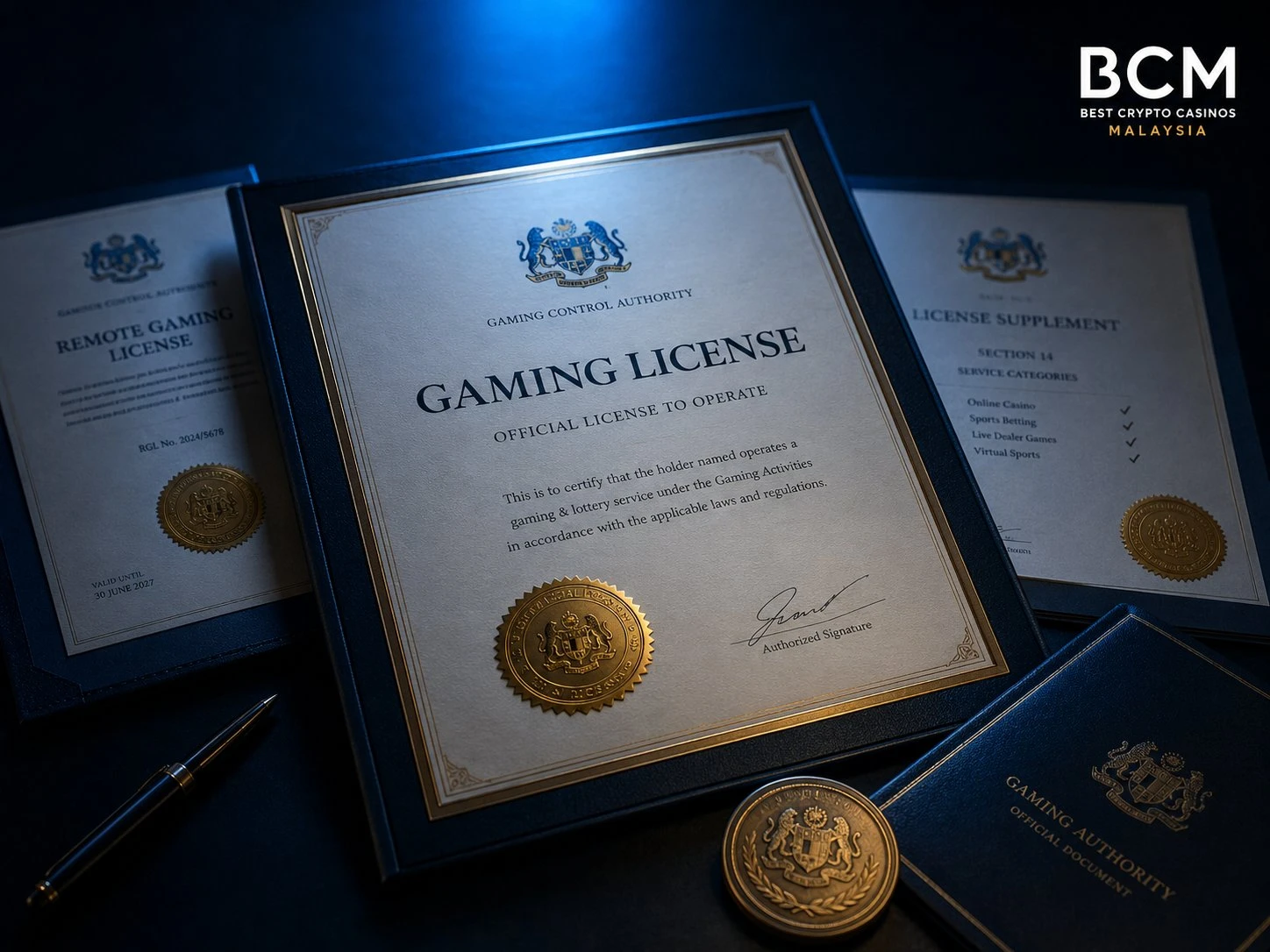 Casino licensing authorities